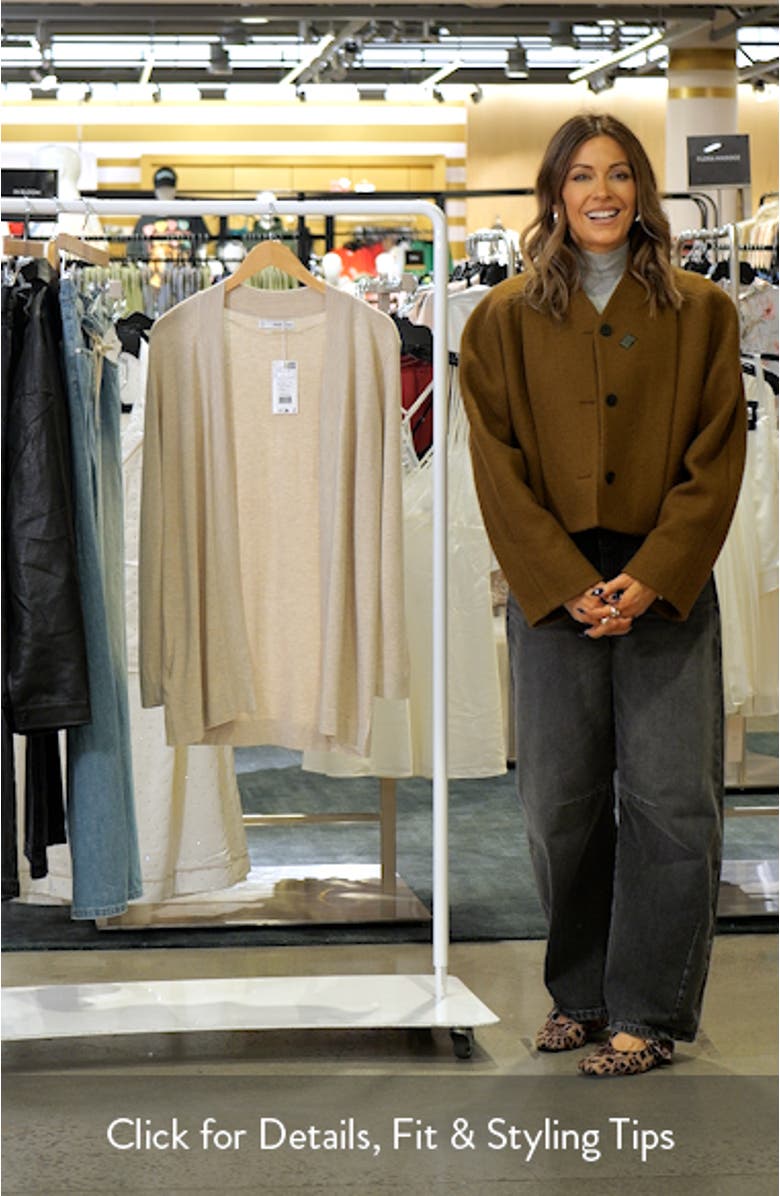 Longline Cardigan, sales video thumbnail