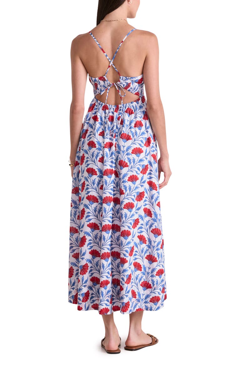 sconset maxi dress Vineyard Vines Sconset Maxi Dress (Lighthouse Red Leila) (Size: XL)
