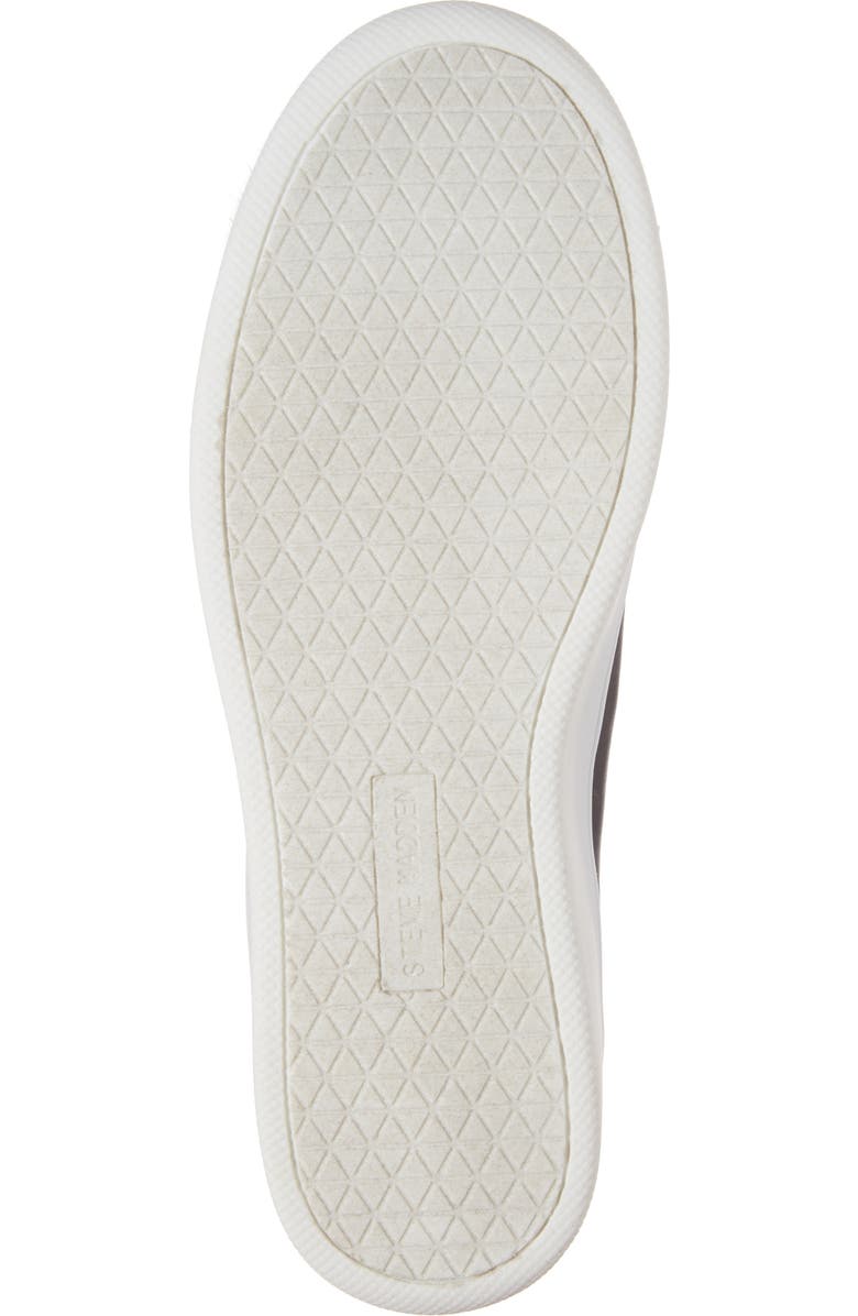 Steve Madden Breeze Faux Fur Pom Sneaker, Alternate, color,