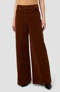 French Connection Casey Wide Leg Corduroy Pants