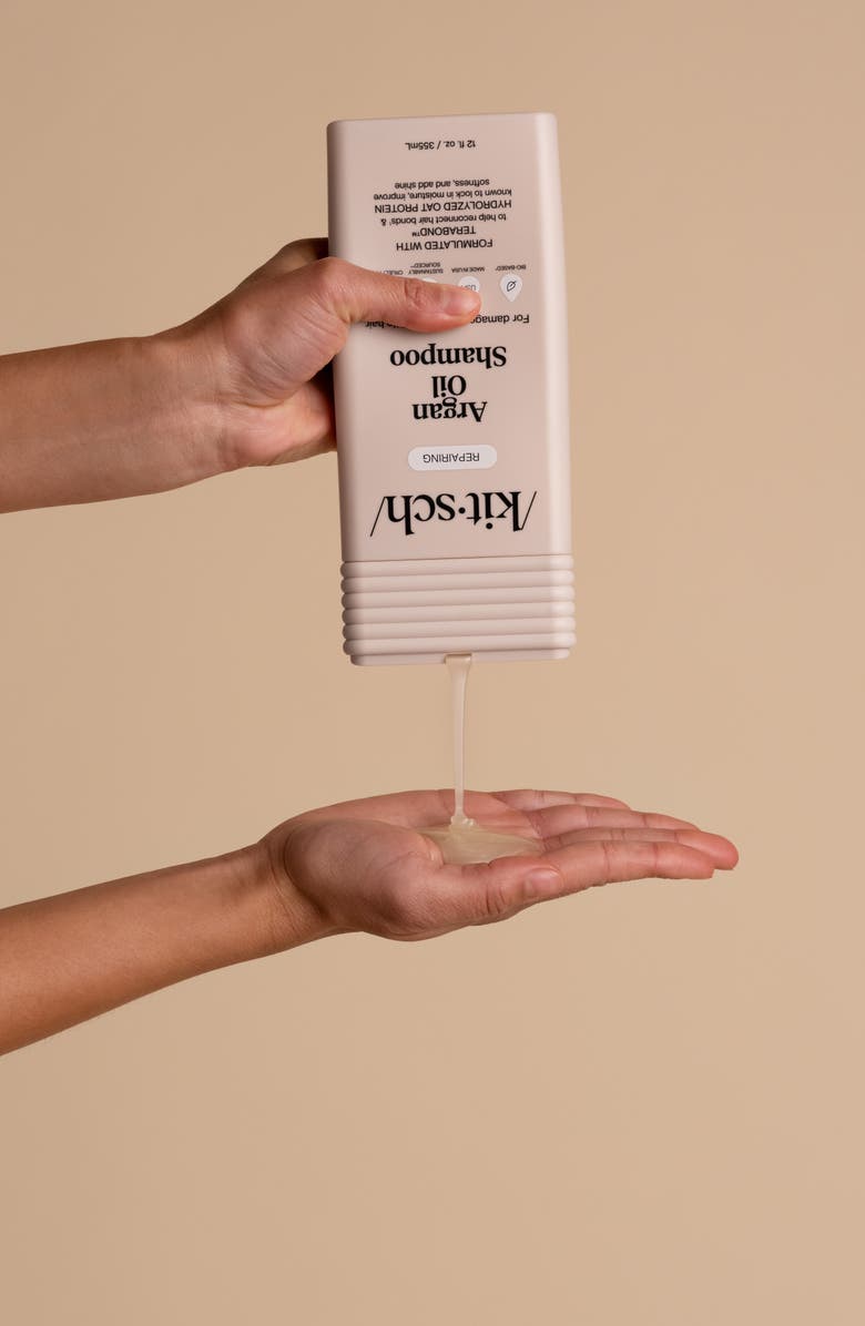 Kitsch Repairing Argan Oil Liquid Shampoo, Alternate, color, 