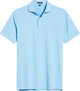 Peter Millar Bridge Stripe Performance Jersey Polo