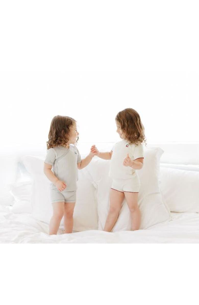 Ely's & Co. Embroidered Cherry Collection - Lounge Set, Alternate, color, Blue