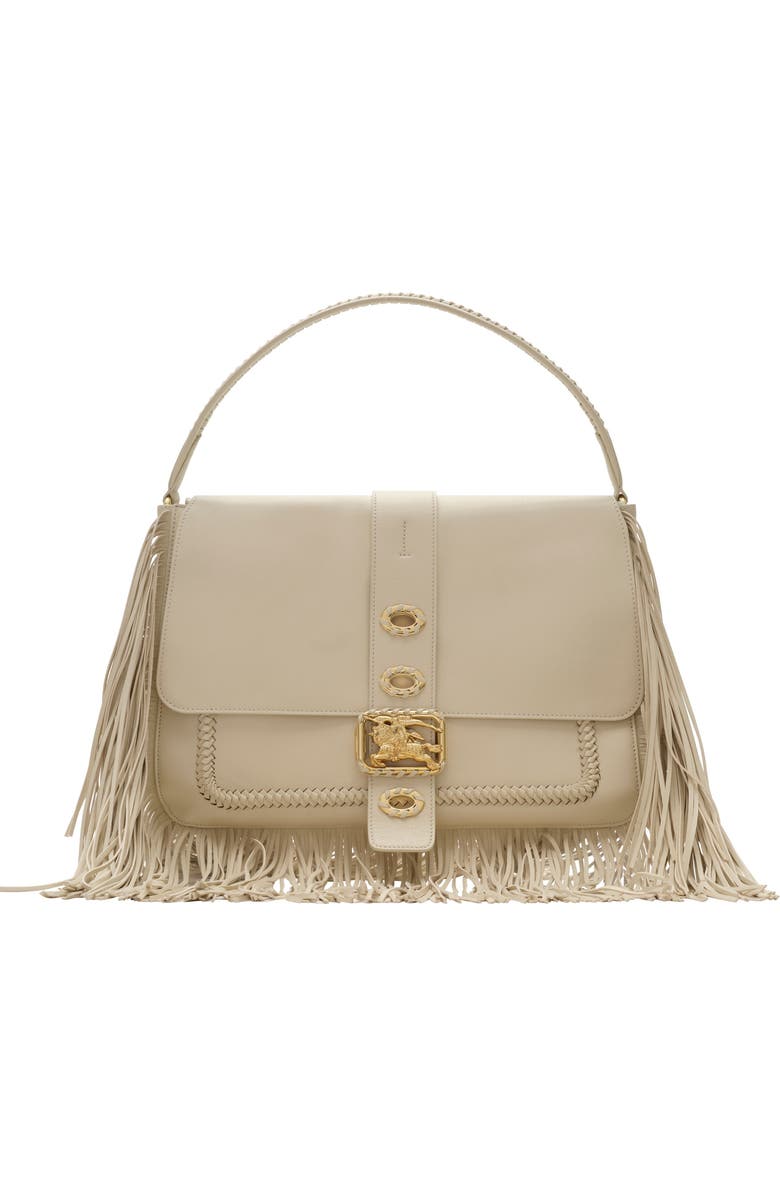 Burberry Medium Rider Bag, Main, color, Soap Beige
