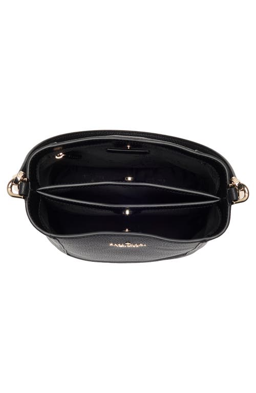Kate Spade New York Lena Pebbled Leather Bucket Bag In Black
