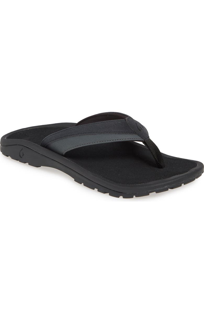OluKai Wehi 'Ohana Koa Flip Flop, Main, color,