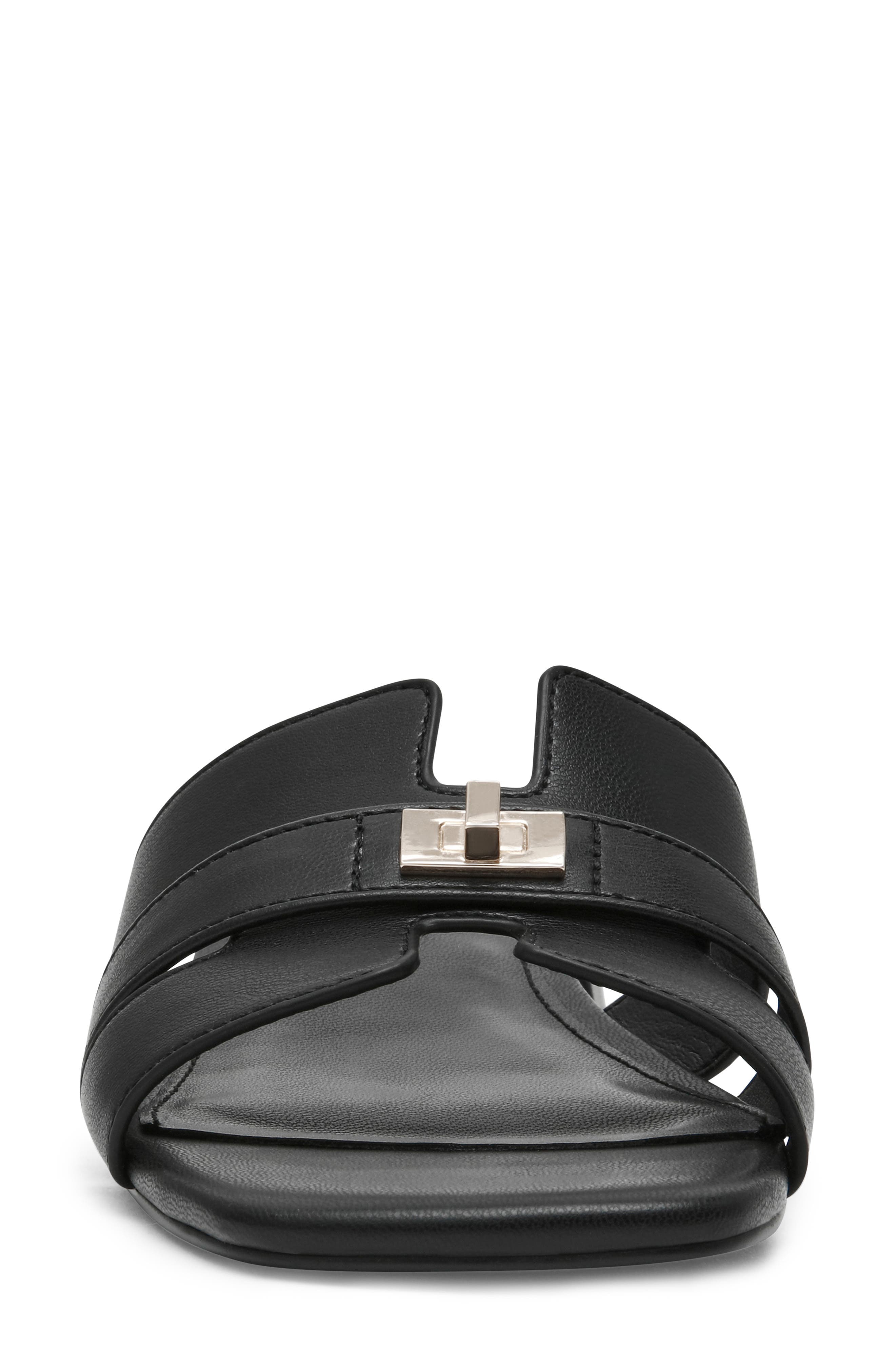 Steven New York Laurin Slide Sandal, Alternate, color, Black