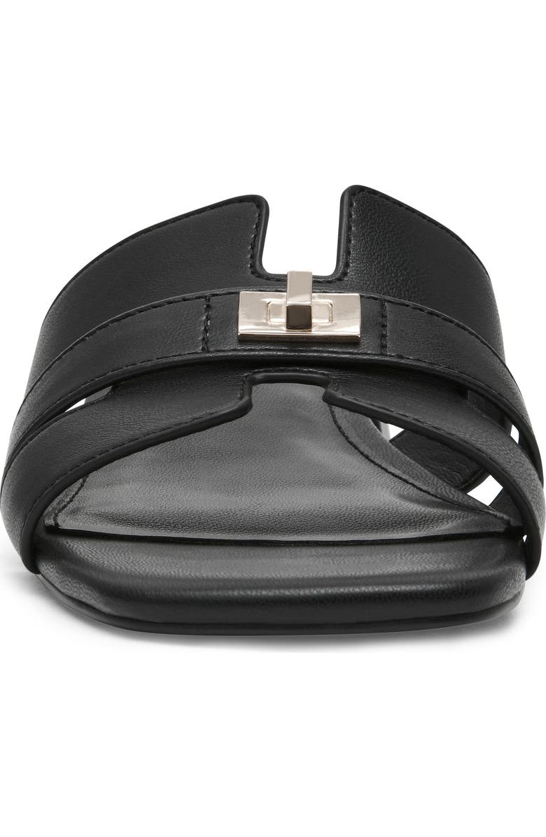 Steven New York Laurin Slide Sandal, Alternate, color, Black