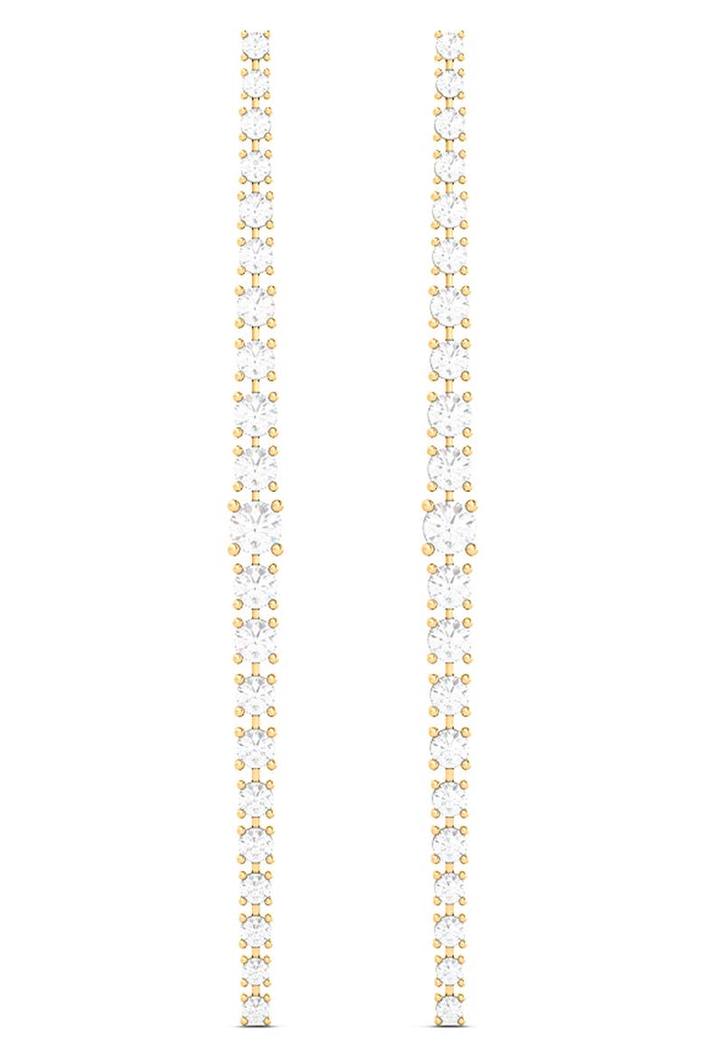 Lab Grown Diamond Drop Earrings, Alternate, color, 18K YELLOW GOLD