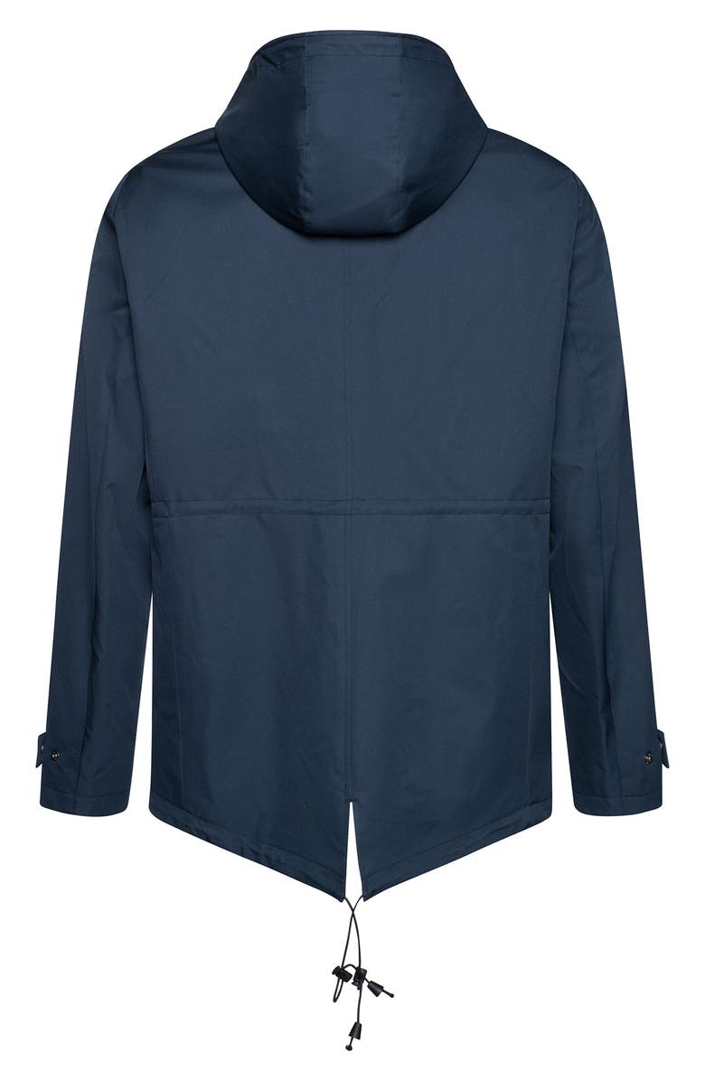 Cardinal of Canada Hooded Windbreaker Jacket, Alternate, color, Dark Navy