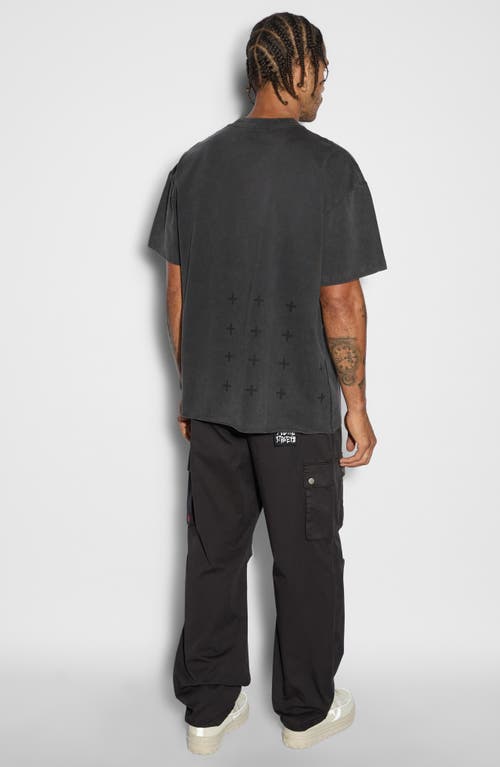 Shop Ksubi Angelik Ekcess Oversize Graphic T-shirt