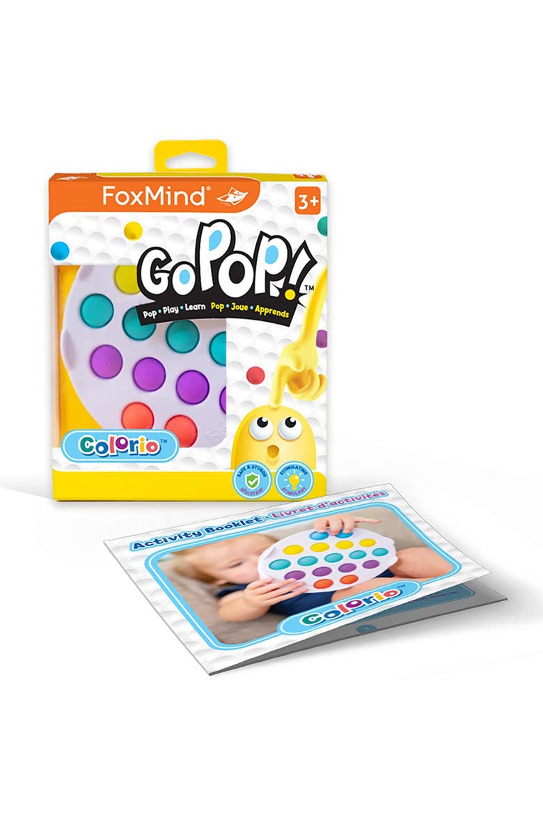 Go Pop! Colorio The Original and Ingenious Tactile Game, Alternate, color, Multicolored