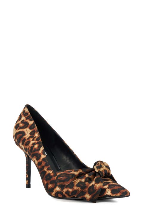 Bows Pointed Toe Pump (Women)
