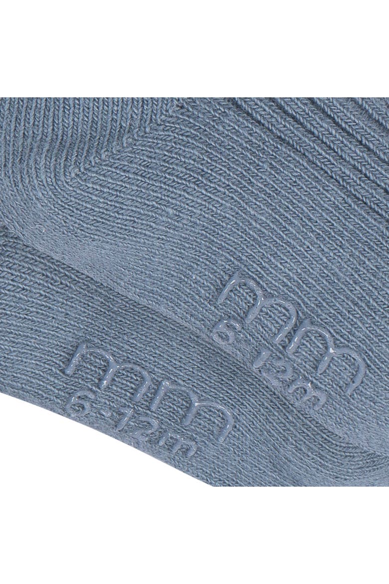 Rolled Cuff Ribbed Socks, 4-pack, Alternate, color, Blue