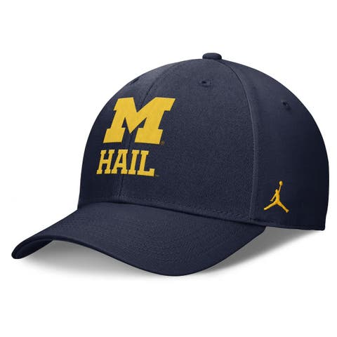Men's Jordan Brand  Navy Michigan Wolverines Performance Club Adjustable Hat