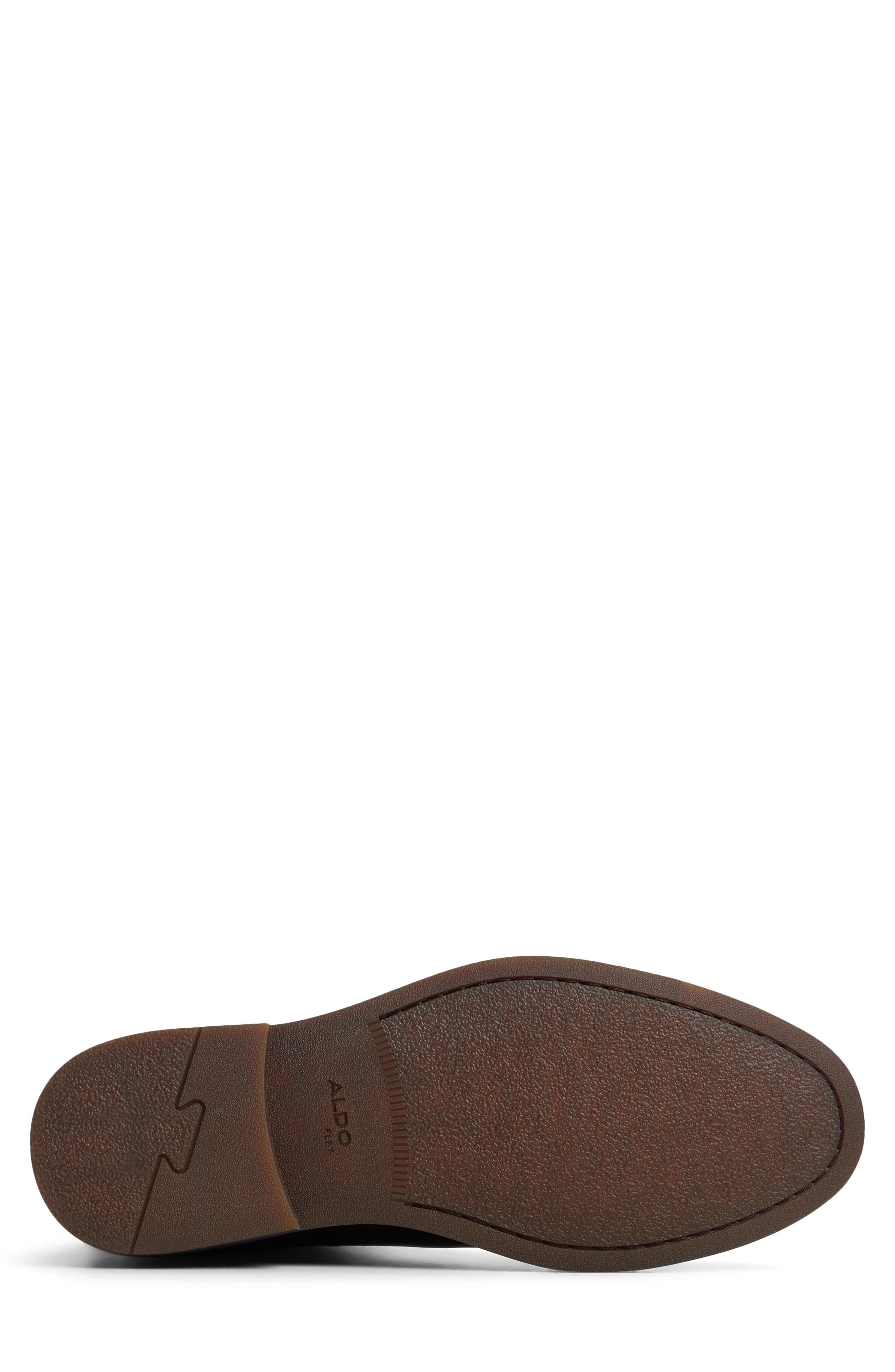 Malmo Leather Chelsea Boot, Alternate, color, DARK BROWN