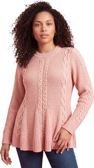 Roaman's Fit And Flare Sweater