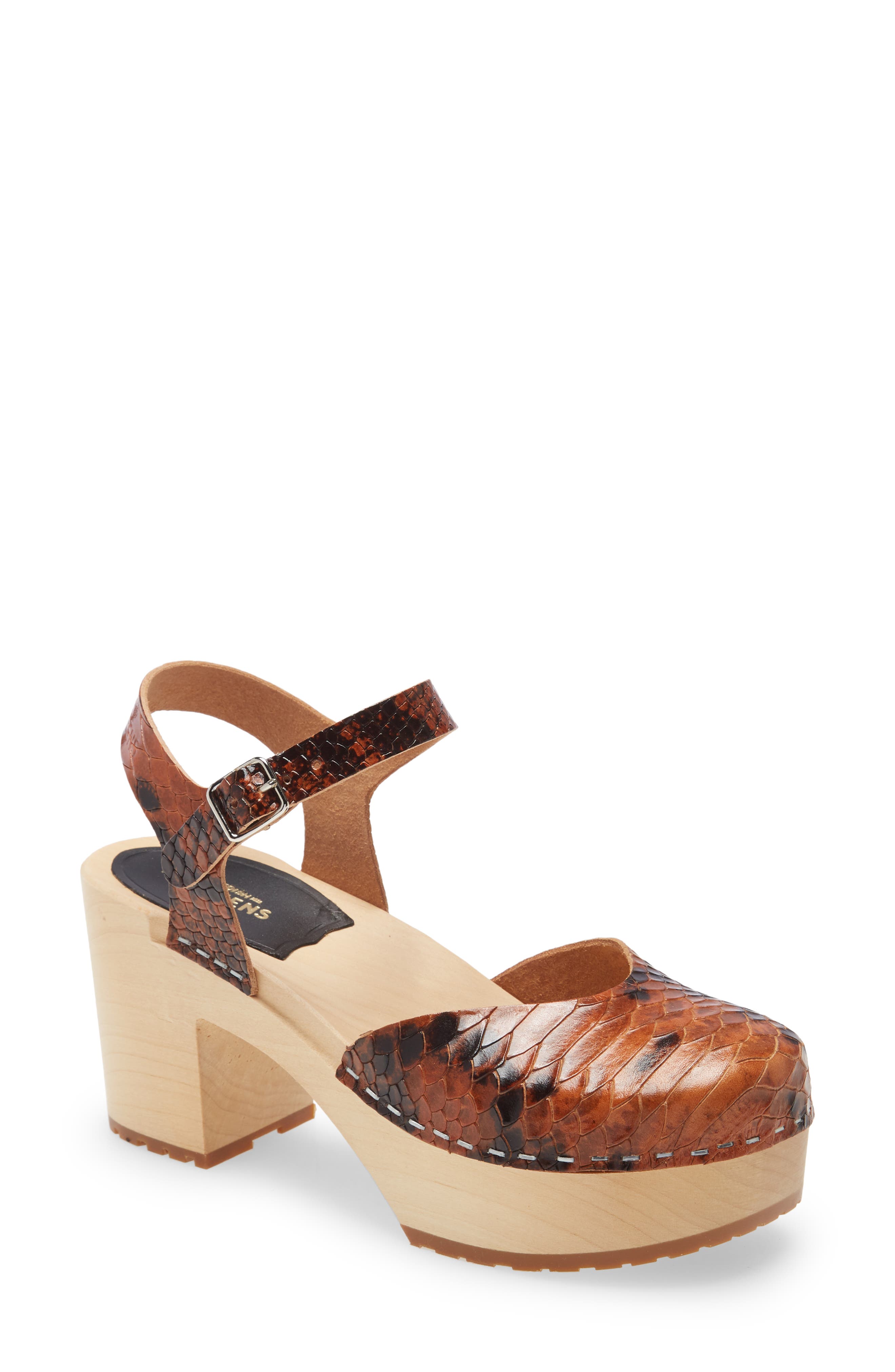 Swedish Hasbeens Krillan Closed Toe Sandal, Main, color, 