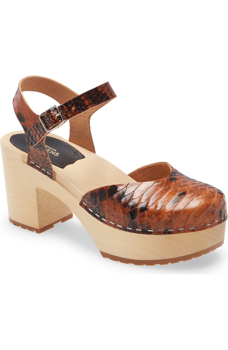 Swedish Hasbeens Krillan Closed Toe Sandal, Main, color,