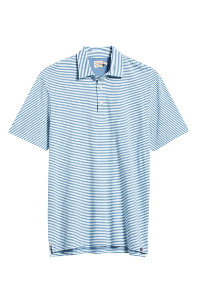 Faherty Retreat Stripe Polo, Alternate, color,