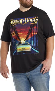 True Nation by DXL Big & Tall Snoop California Cruise Graphic Tee