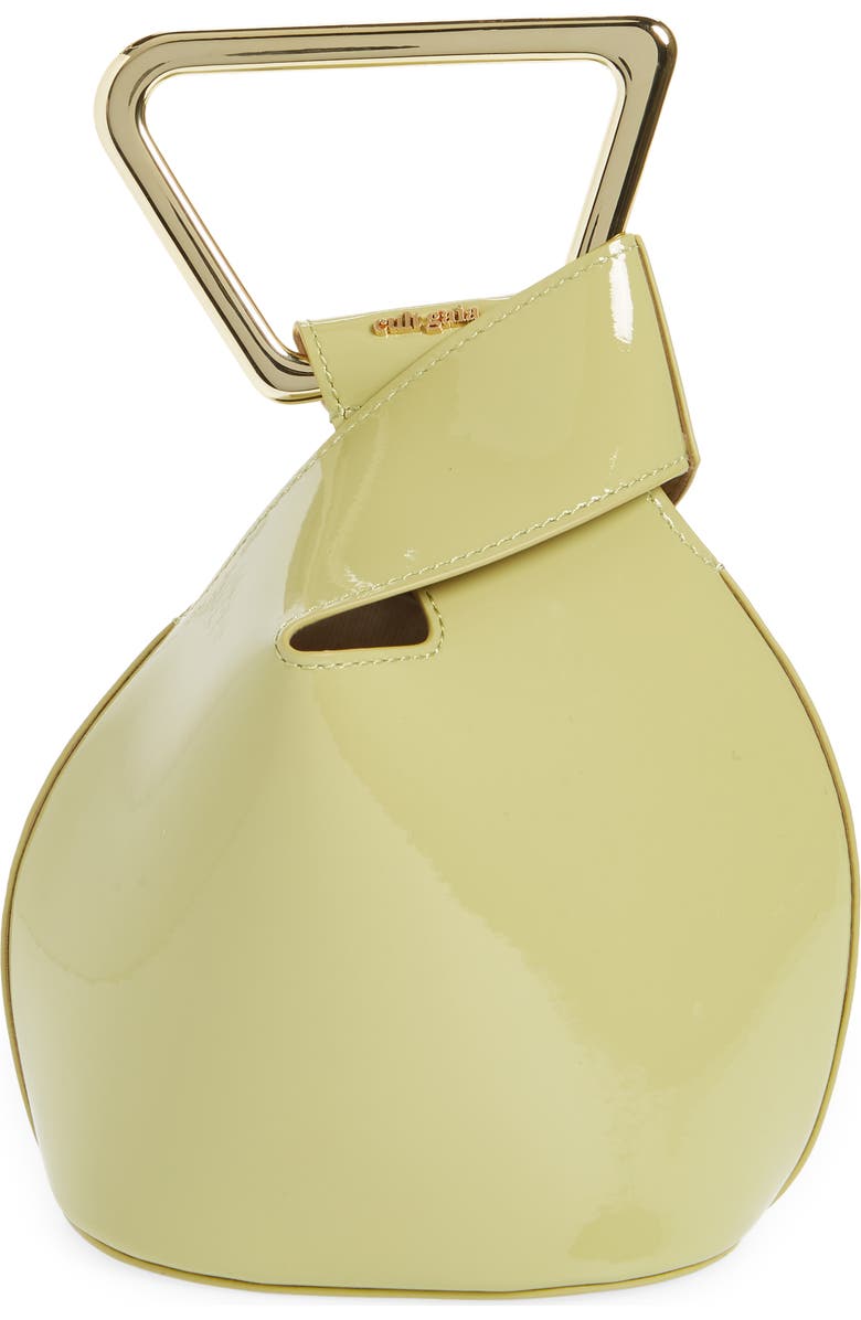 Cult Gaia Mini Astraea Leather Tote, Main, color,