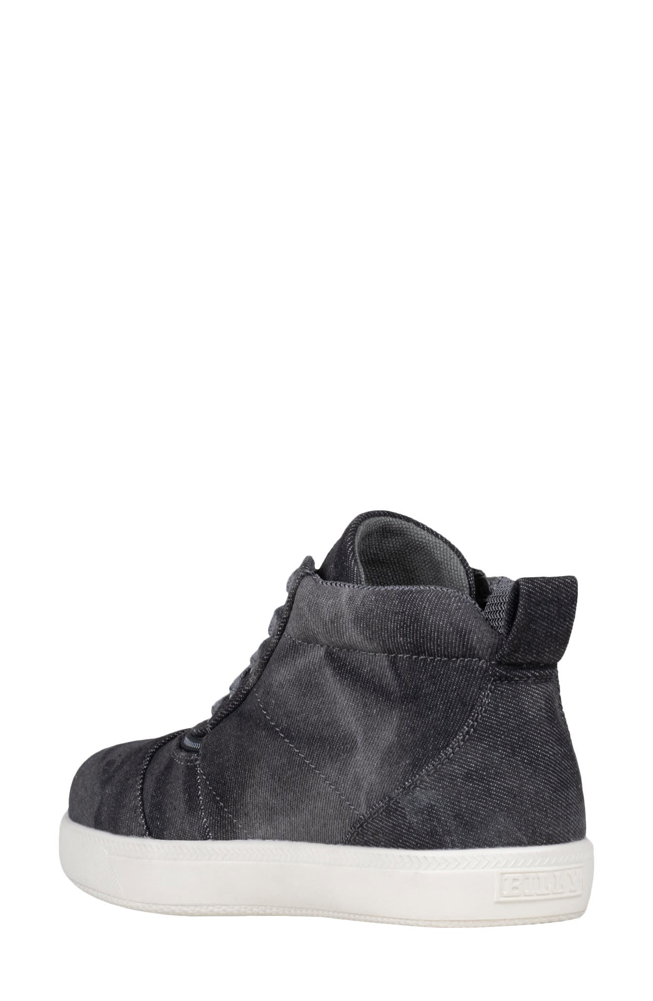 Kids' Billy High Top II Sneaker, Alternate, color, BLACK ACID WASH