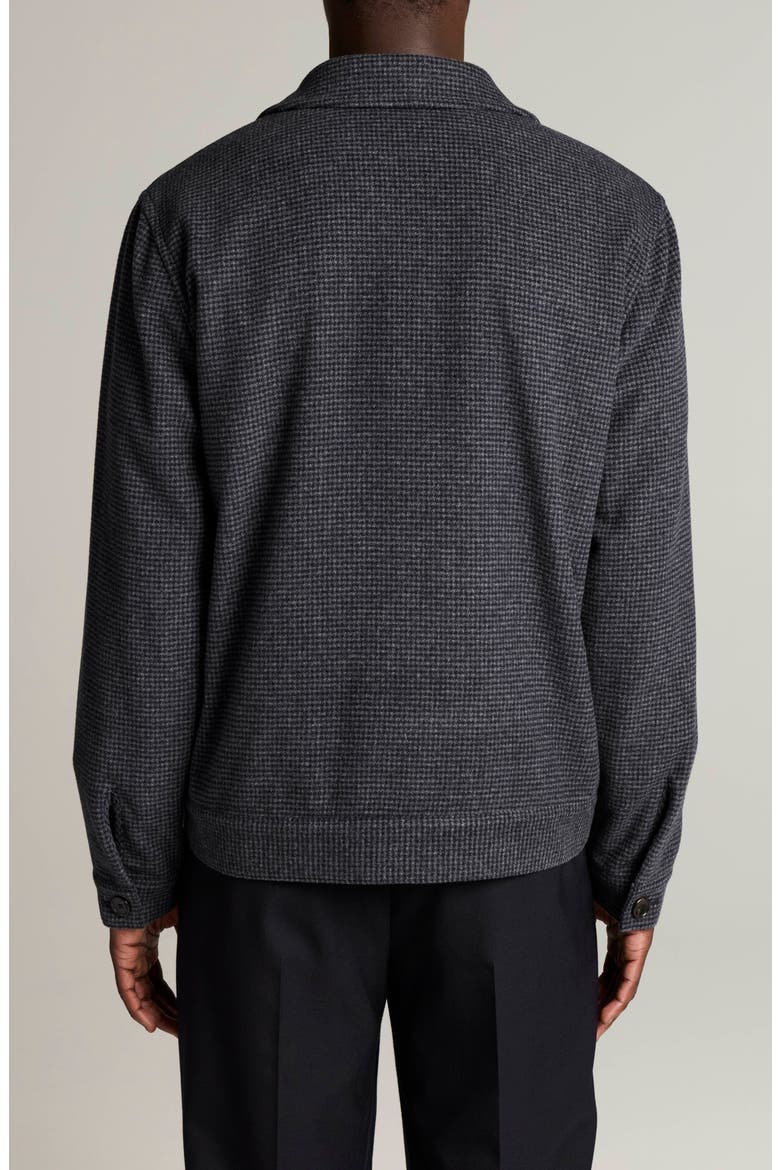 Brushed Wool Bomber Jacket, Alternate, color, COASTAL COMBO