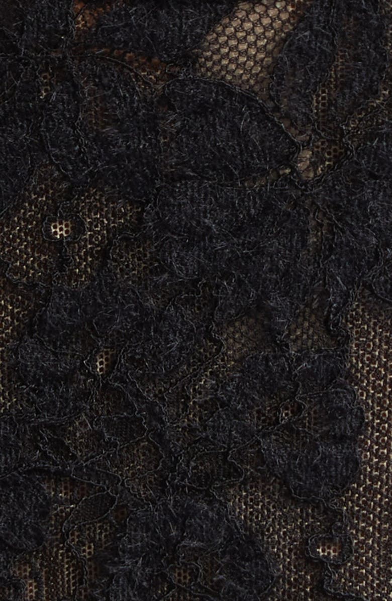 Zimmermann Scoop Neck Stretch Lace Bodysuit, Alternate, color,