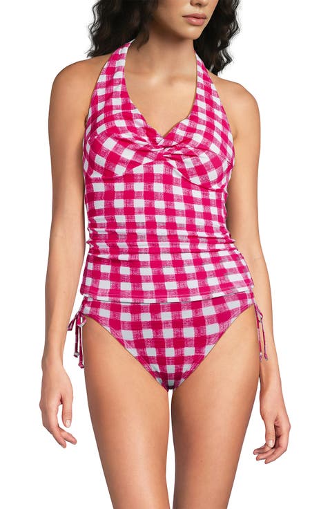 Twist Halter Tankini Top