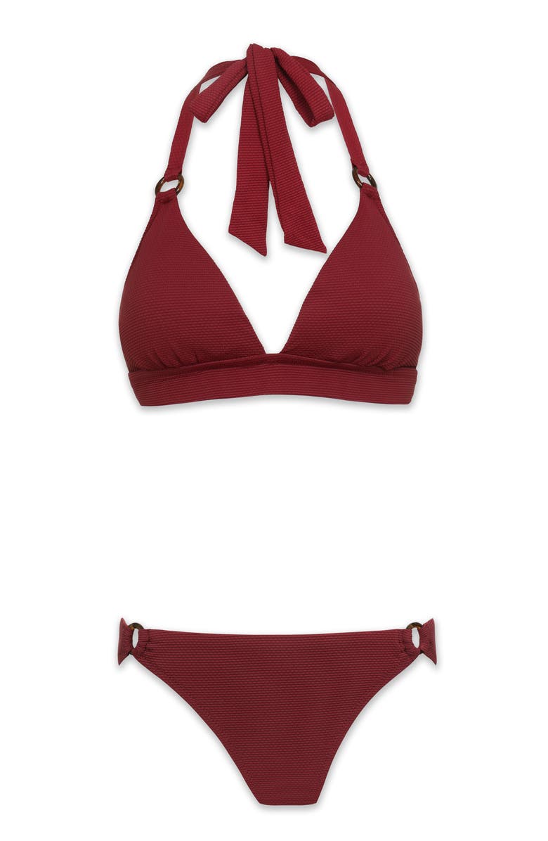 HELEN JON Tortoise Ring Hipster, Alternate, color, Merlot Cora Texture