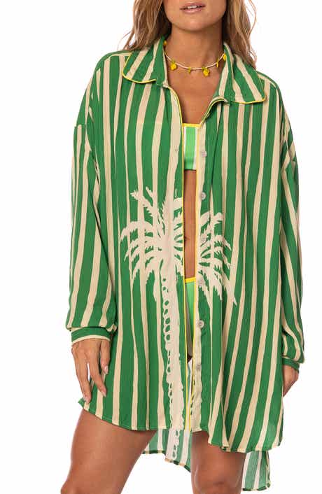 Maaji Dreambound Stripe Cover-Up Shirt
