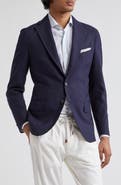 Eleventy Three-Button Wool & Silk Blazer