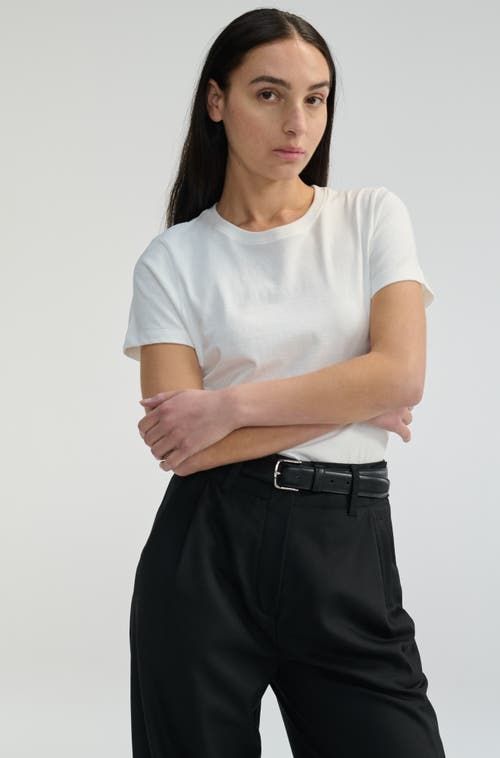 Almina Concept Short Sleeve Tee In White