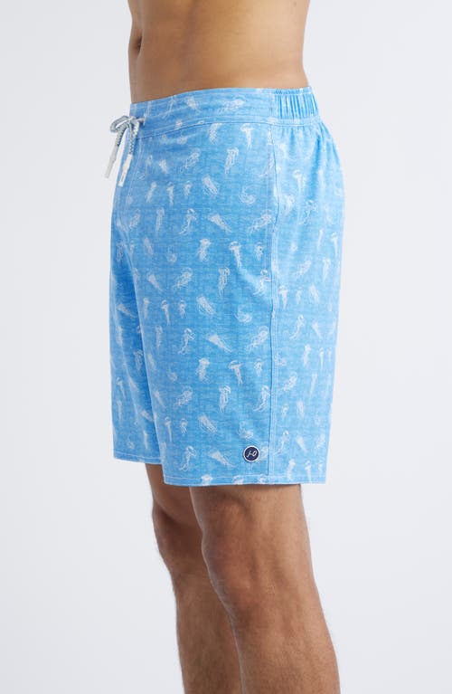 Johnnie-o Open Ocean Swim Trunks In Seychelles