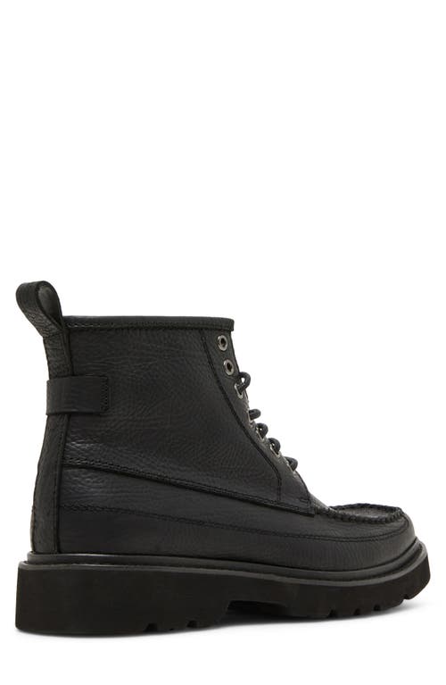 Steve Madden Daviston Moc Toe Boot In Black