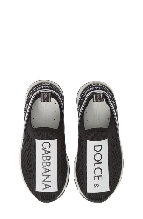 Logo Knit Slip-On Sneaker (Toddler, Little Kid & Big Kid)