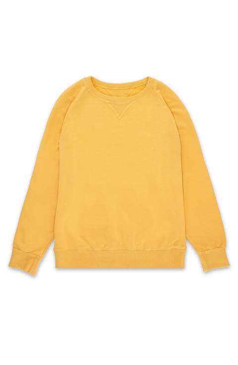 Harvard Brushed Jersey Raglan Sleeve Sweatshirt