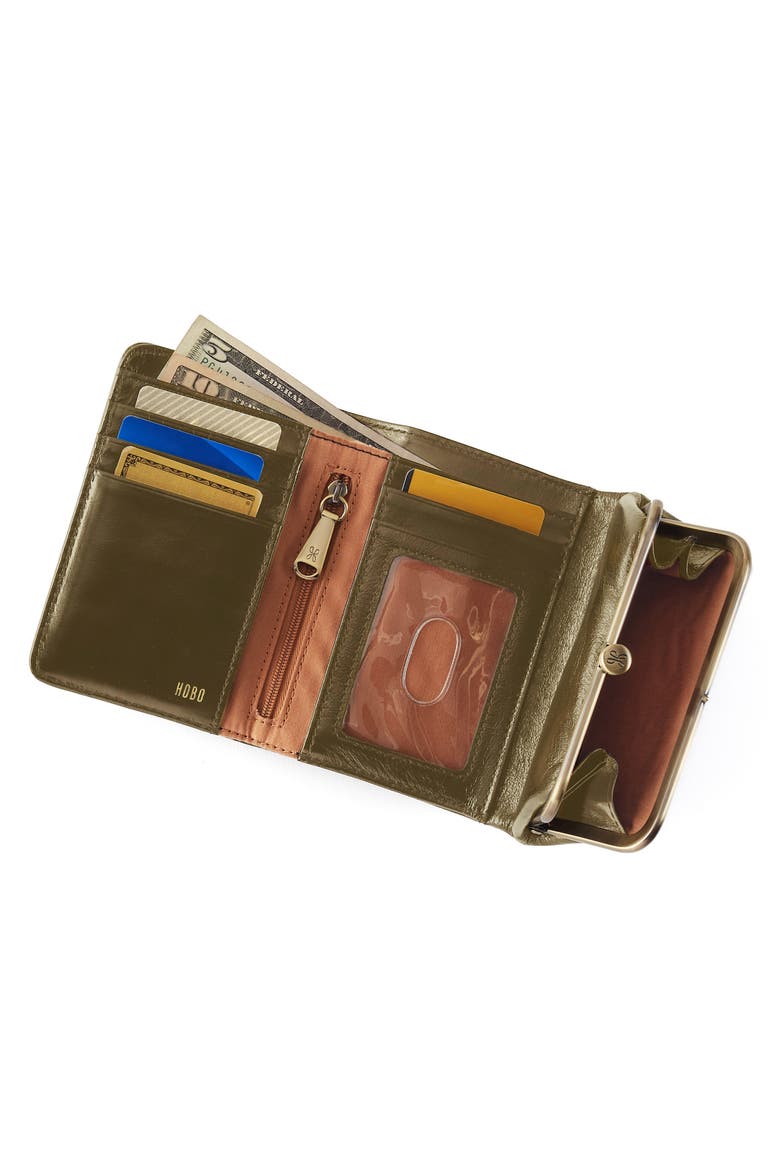 Robin Frame Wallet, Alternate, color, OLIVE VEIL