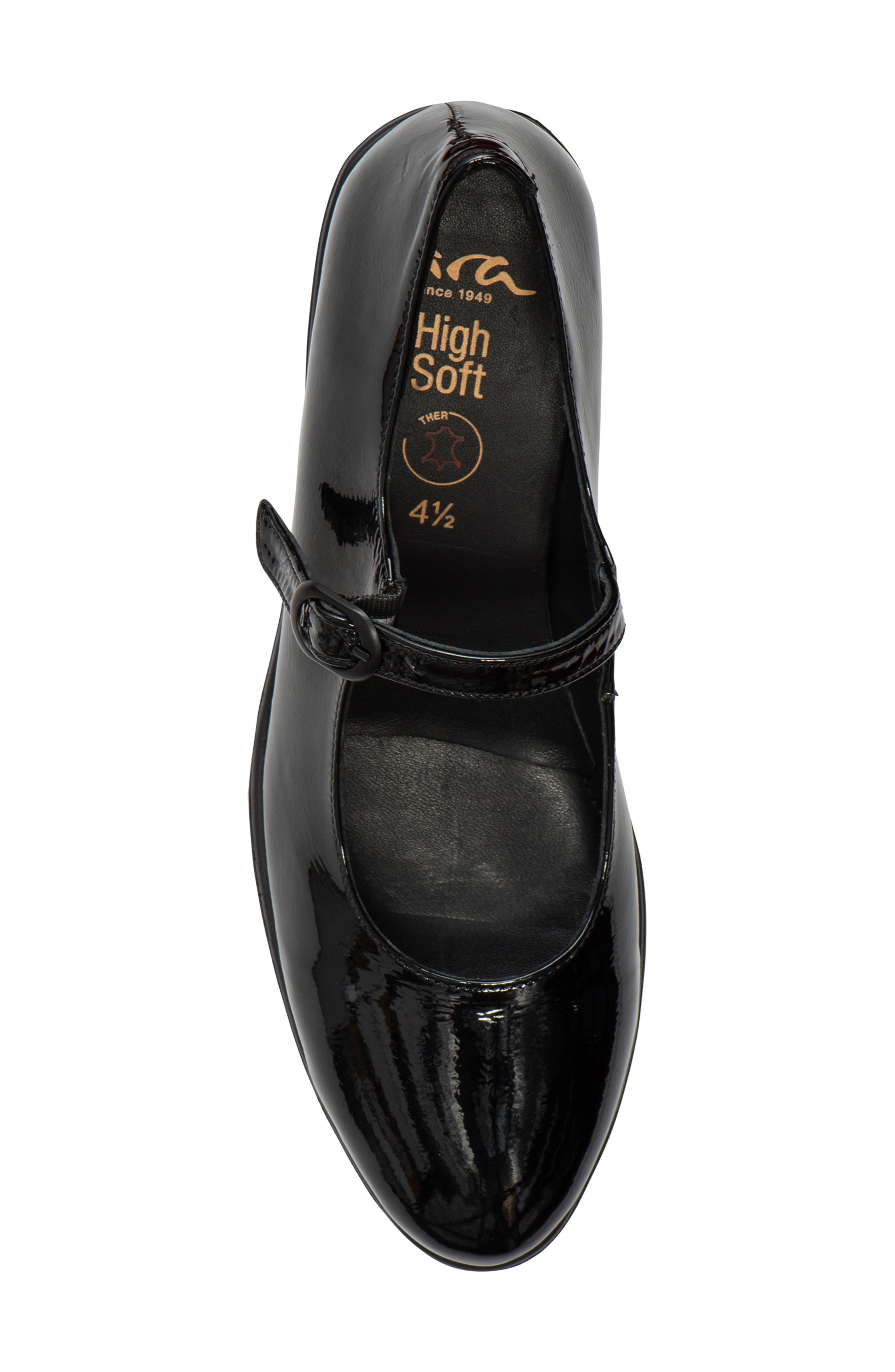 ara Olive Mary Jane Wedge, Alternate, color, 