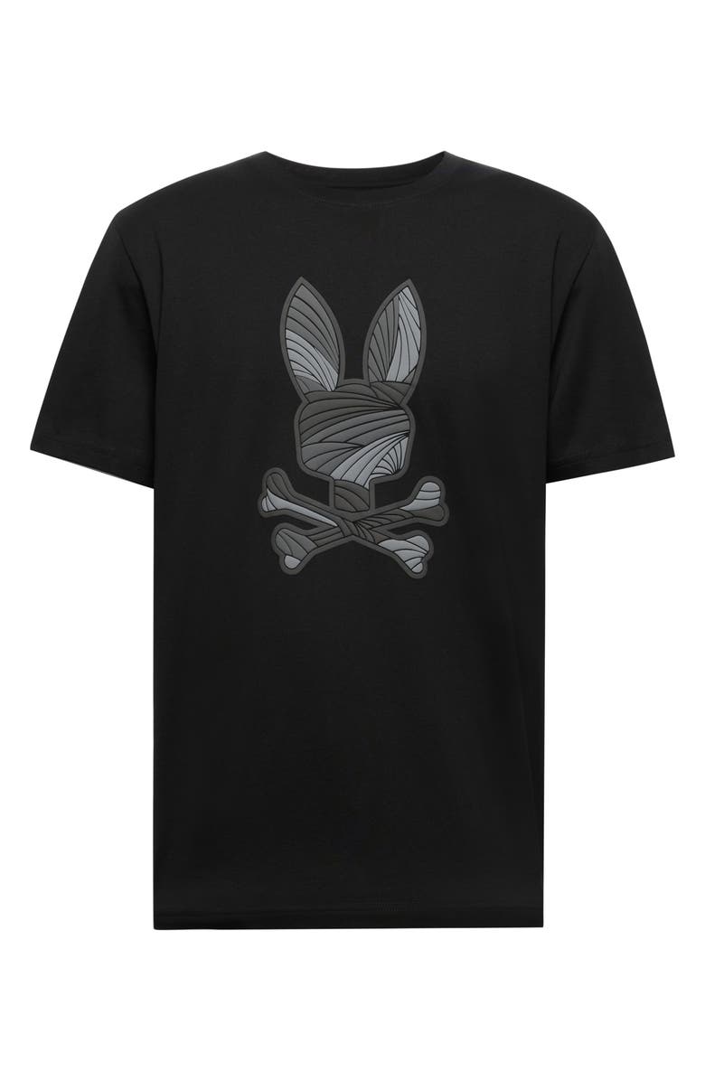 Psycho Bunny Baxter Embroidered Graphic T-Shirt, Alternate, color,