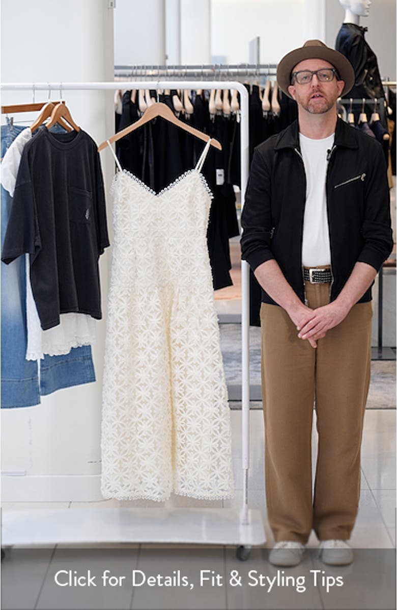 Magnolia Rev Soutache Midi Dress, sales video thumbnail