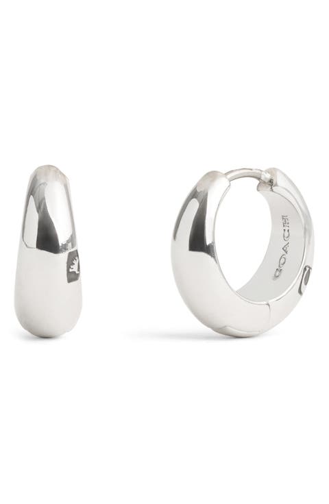 Hallmark Tubular Hoop Earrings