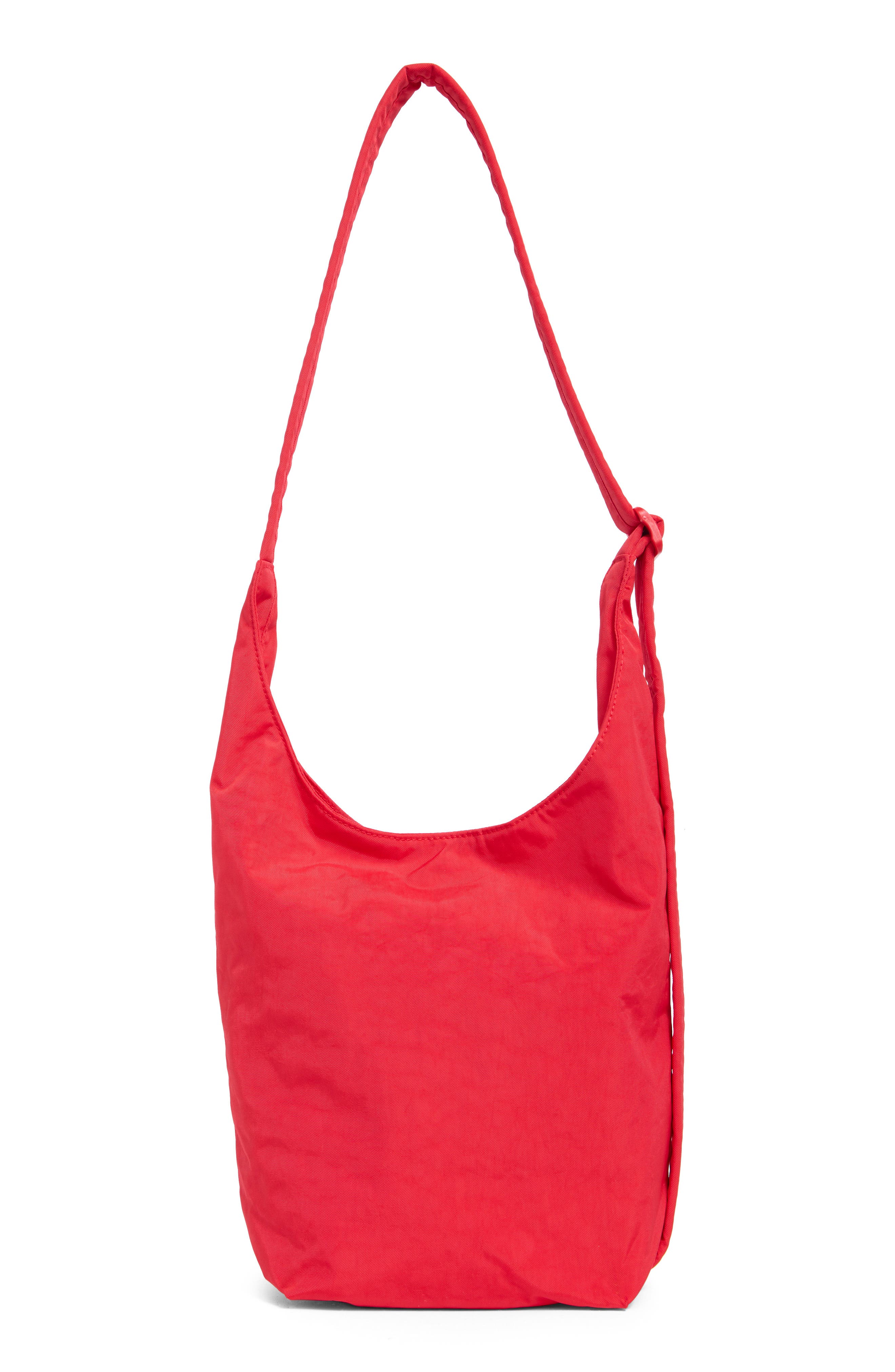 Small Nylon Sling Bag, Alternate, color, CANDY APPLE