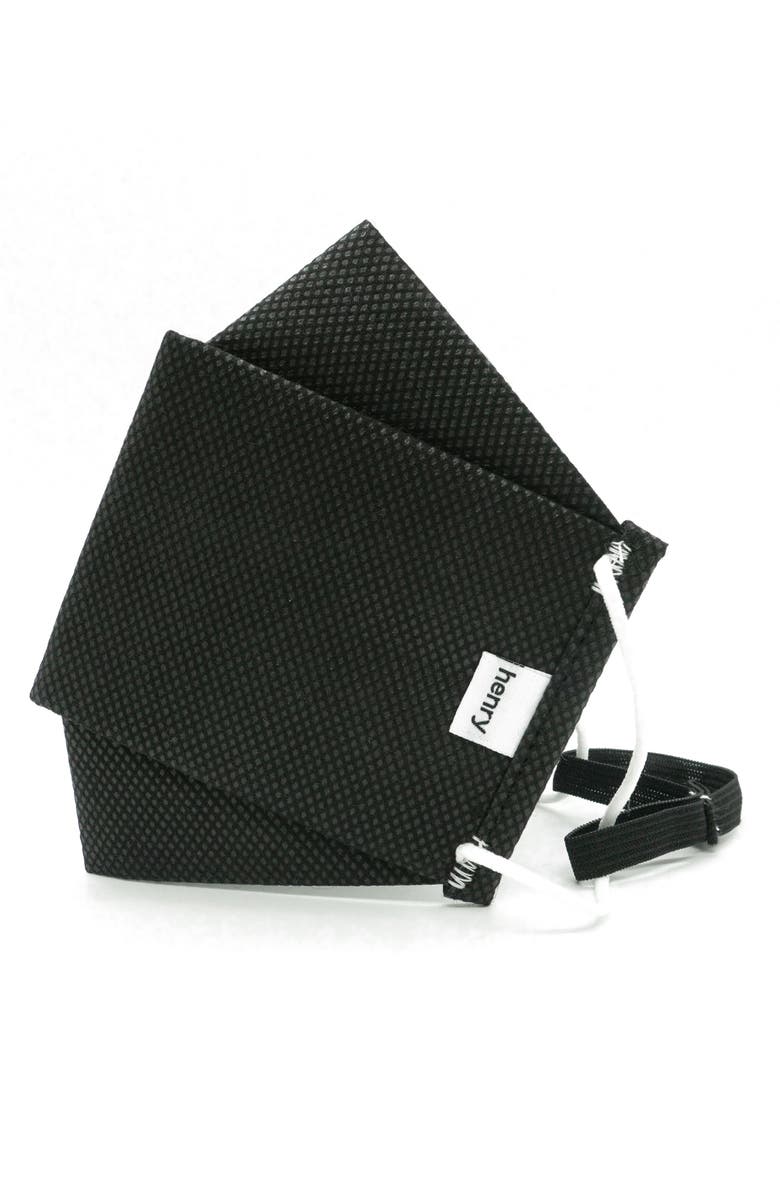 HENRY Adult Pleated Face Mask, Alternate, color, 