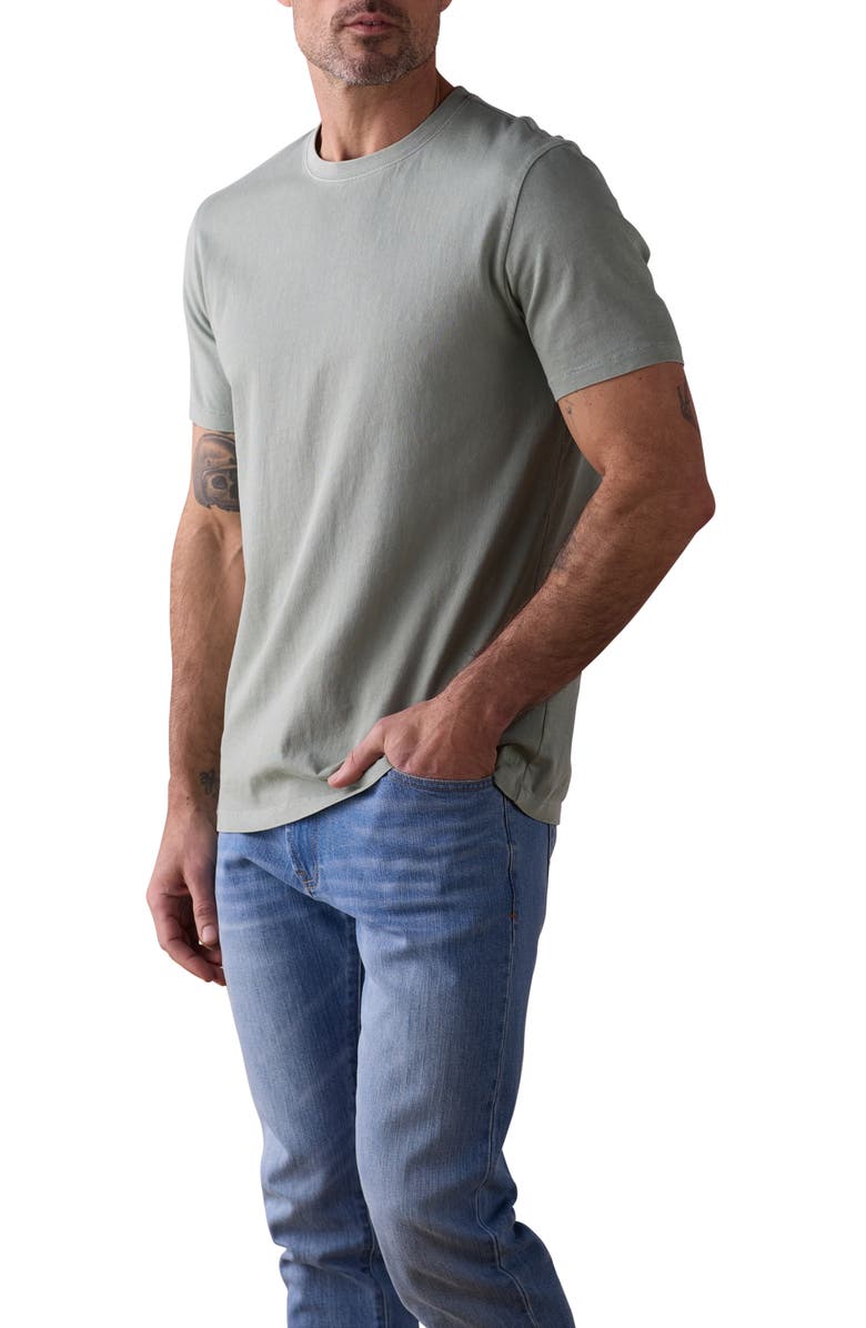 The Normal Brand Normal Cotton Jersey T-Shirt, Alternate, color, Juniper