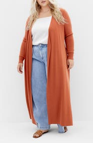 City Chic Goldie Tie Waist Cardigan