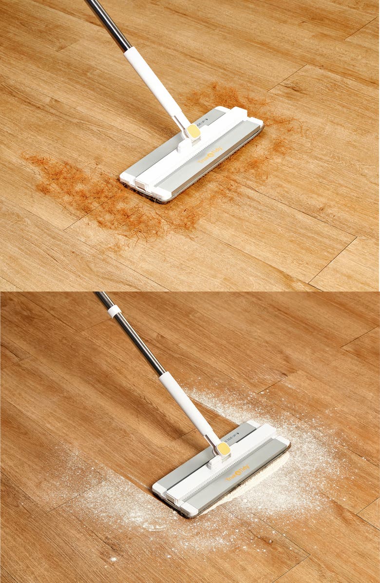 TRUE AND TIDY 4-Pack Microfiber Mop Pad, Alternate, color, Gray