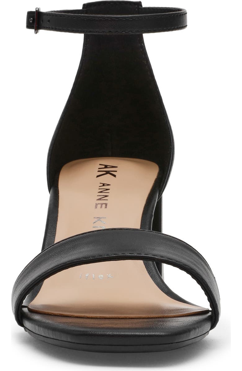 Anne Klein Mika Sandal, Alternate, color, Black Pu