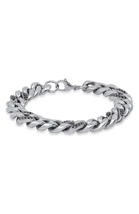 Men's Stainless Steel Curb Chain Bracelet